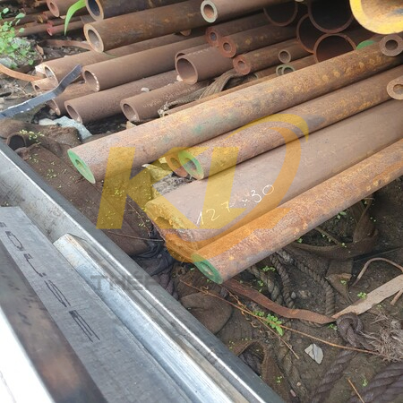 THÉP ỐNG ĐÚC PHI 127X30MM/ ÔNG THÉP ĐÚC PHI 127 LỖ 67