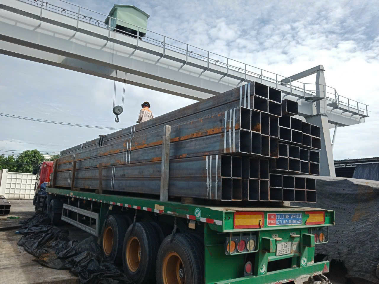 THÉP HỘP CHỮ NHẬT 180X80X6LI 6LY 6MM
