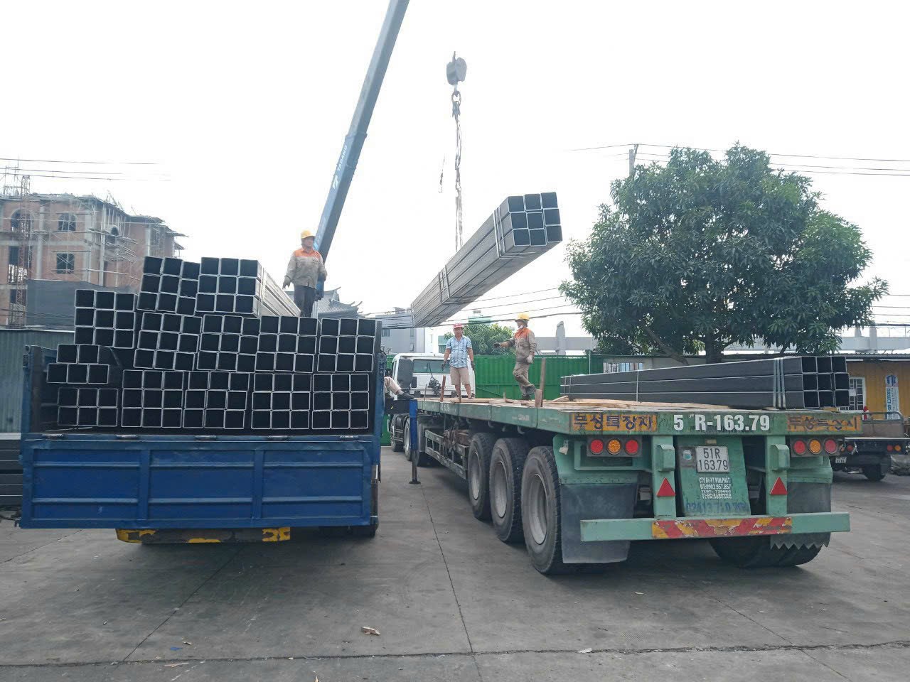 THÉP HỘP 75X150X3MM, THÉP HỘP CHỮ NHẬT 75X150X3LI