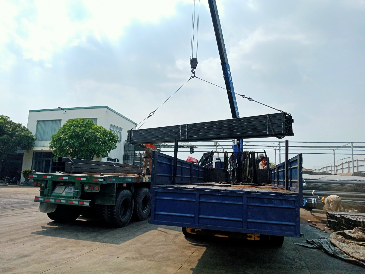 THÉP HỘP 100X200X6MM, THÉP HỘP CHỮ NHẬT 100X200X6LY