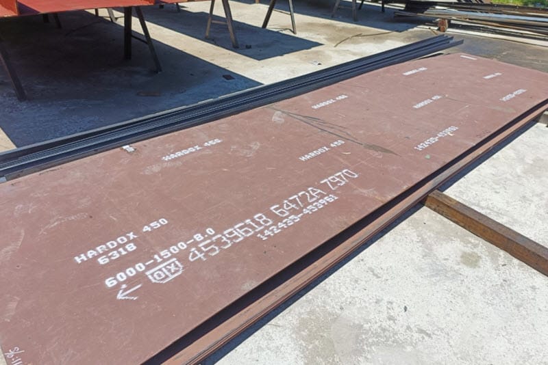 giá Thép Tấm Hardox 450