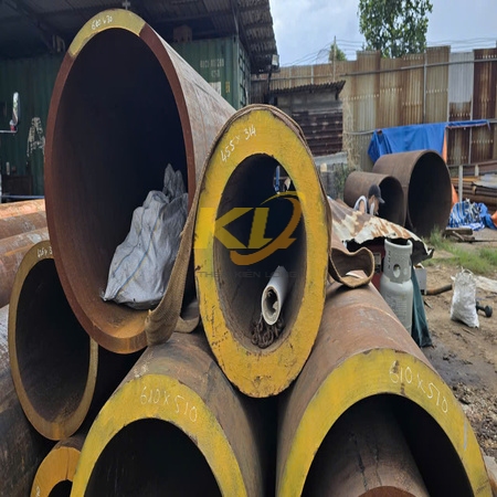 THÉP ỐNG PHI 455 LỖ 314MM/ THÉP ỐNG D455 DÀY 70.5MM